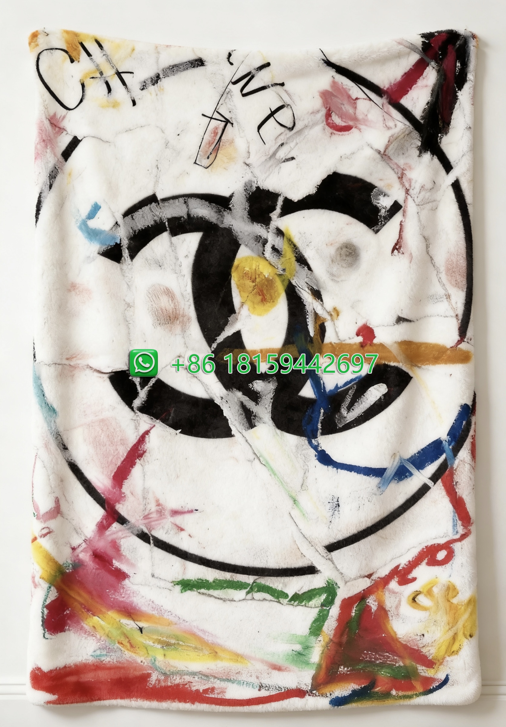 Chanel Throw Blankets